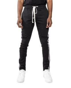 EPTM TRACK PANTS-BLACK CHARCOAL -EPTM JSP 4536