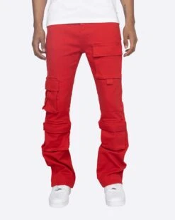 EPTM BACKLOT CARGO PANTS-RED
