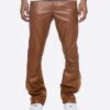 EPTM JALEN FLARE PANTS-BROWN
