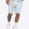 EPTM X PASCAL MARBLE SHORTS-LIGHT BLUE