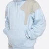 EPTM X PASCAL MARBLE HOODIE-LIGHT BLUE