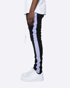 EPTM TRACK PANTS-BLACK/LAVENDER