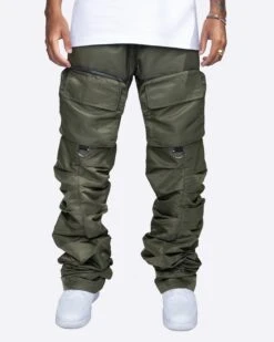 EPTM STACKED FLARE CARGOS-OLIVE