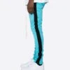 EPTM TRACK PANTS-TEAL/BLACK
