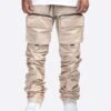 EPTM STACKED FLARE CARGOS-KHAKI