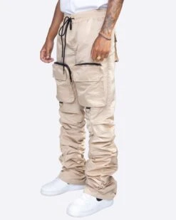 EPTM STACKED FLARE CARGOS-KHAKI -EPTM JSP 5196