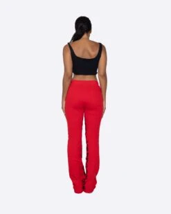 EPTM WOMEN S&D SWEATPANTS-RED -EPTM JSP 5263