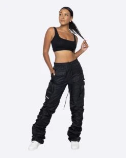 EPTM WOMEN STACKED FLARE 3.0-BLACK