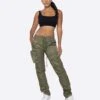 EPTM WOMEN TRANSIT CARGO PANTS-OLIVE