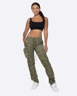 EPTM WOMEN TRANSIT CARGO PANTS-OLIVE