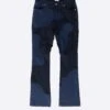 DAVE EAST MARBLE PANTS-BLUE/BLUE