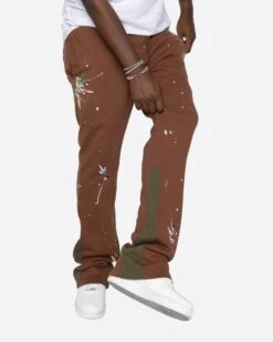 EPTM SHOWROOM SWEATPANTS-BROWN