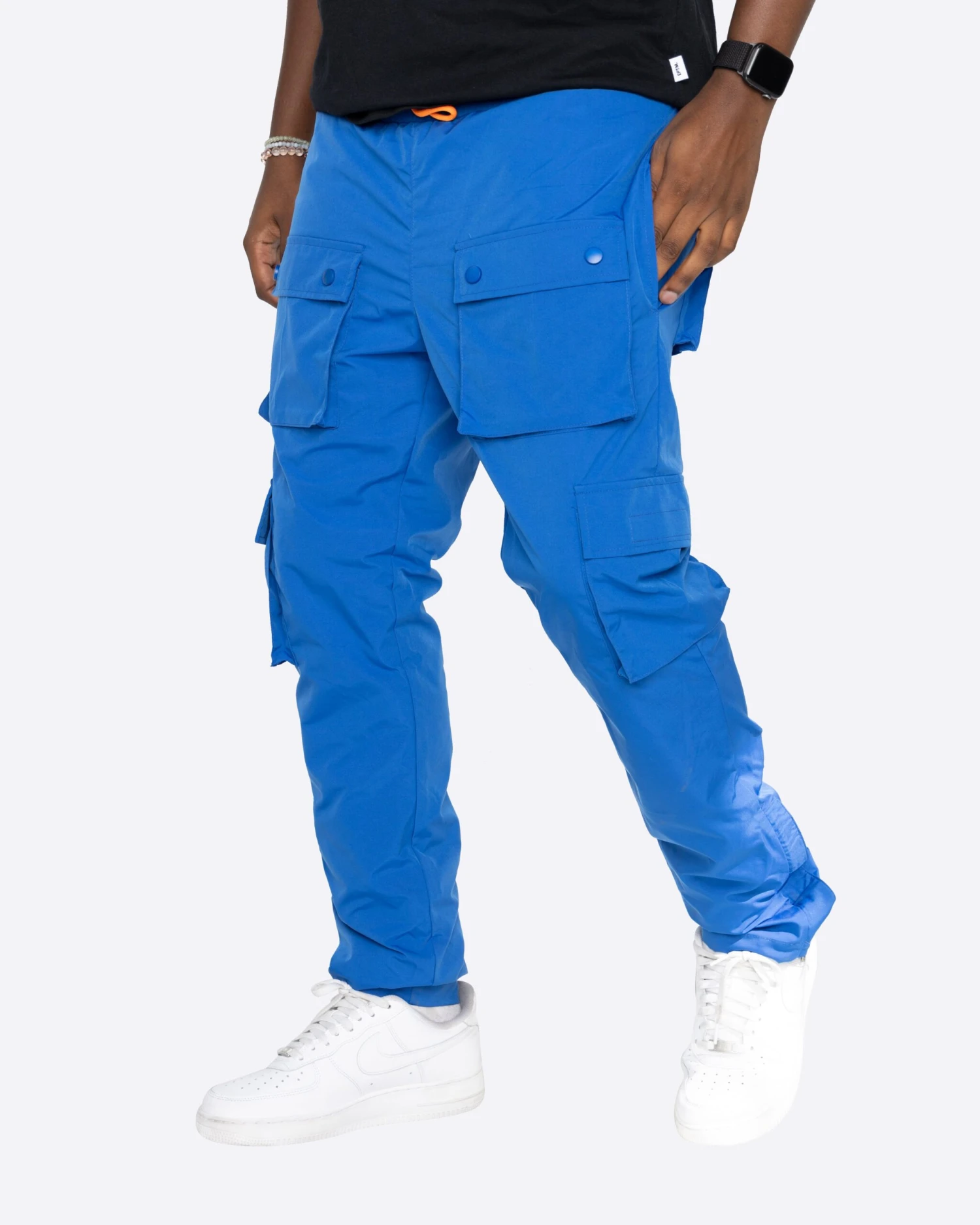 EPTM SNAP CARGO PANTS-ROYAL 2 EPTM SNAP CARGO PANTS-ROYAL - Image 2