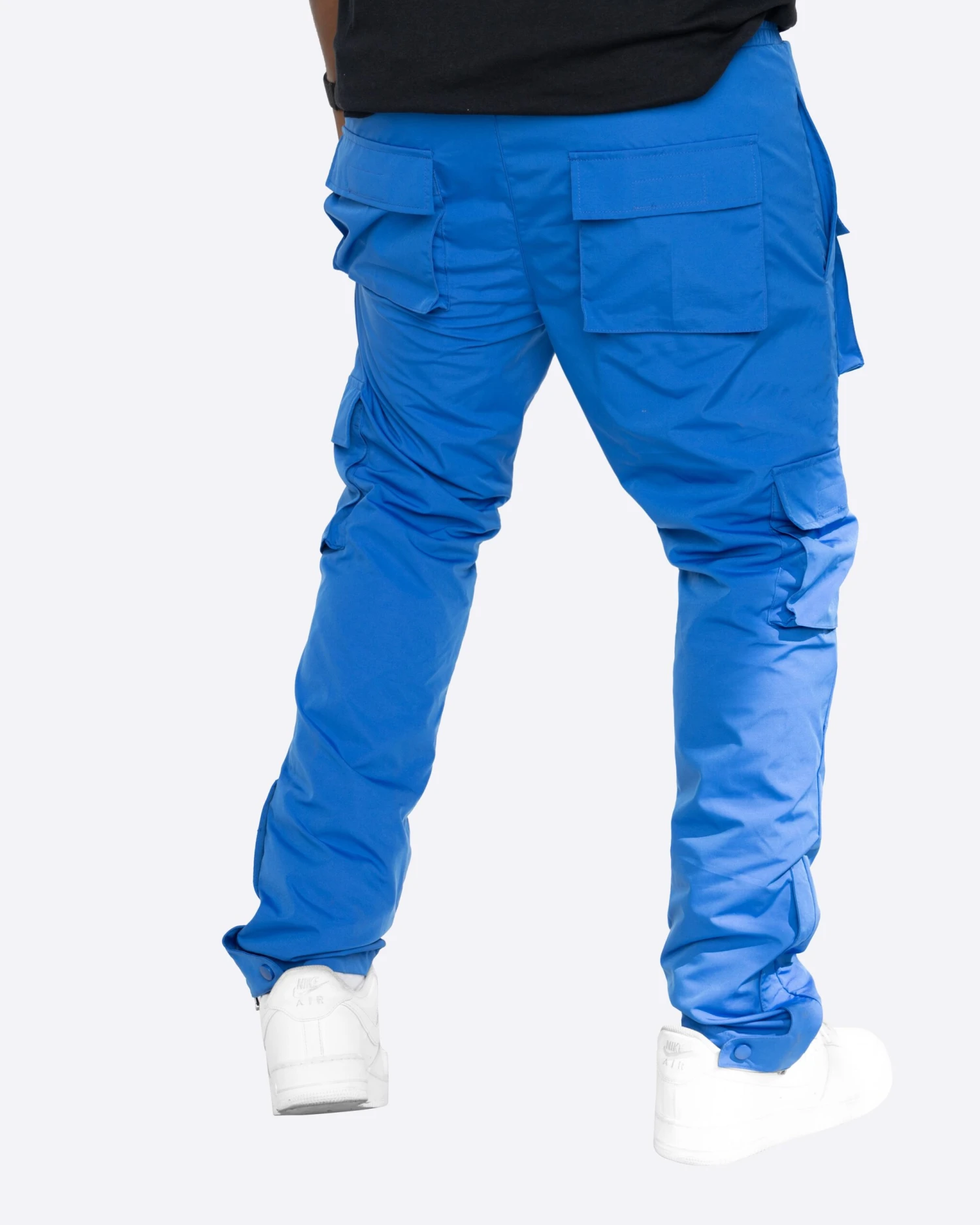 EPTM SNAP CARGO PANTS-ROYAL 4 EPTM SNAP CARGO PANTS-ROYAL - Image 4
