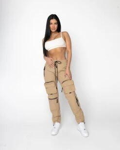 EPTM WOMEN C4 CARGO PANTS-KHAKI
