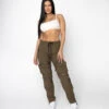 EPTM WOMEN C4 CARGO PANTS-OLIVE