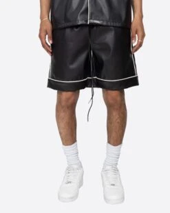 EPTM DOWNTOWN SHORTS-PU BLACK -EPTM JSP 7112