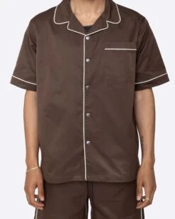 EPTM DOWNTOWN SHIRT-BROWN -EPTM JSP 7123