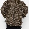 EPTM SIDE SLIT FLANNEL-LEOPARD