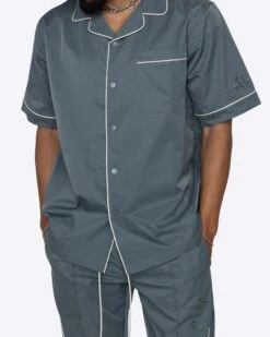 EPTM X LIL TWIST DOWNTOWN SHIRT-BLUE