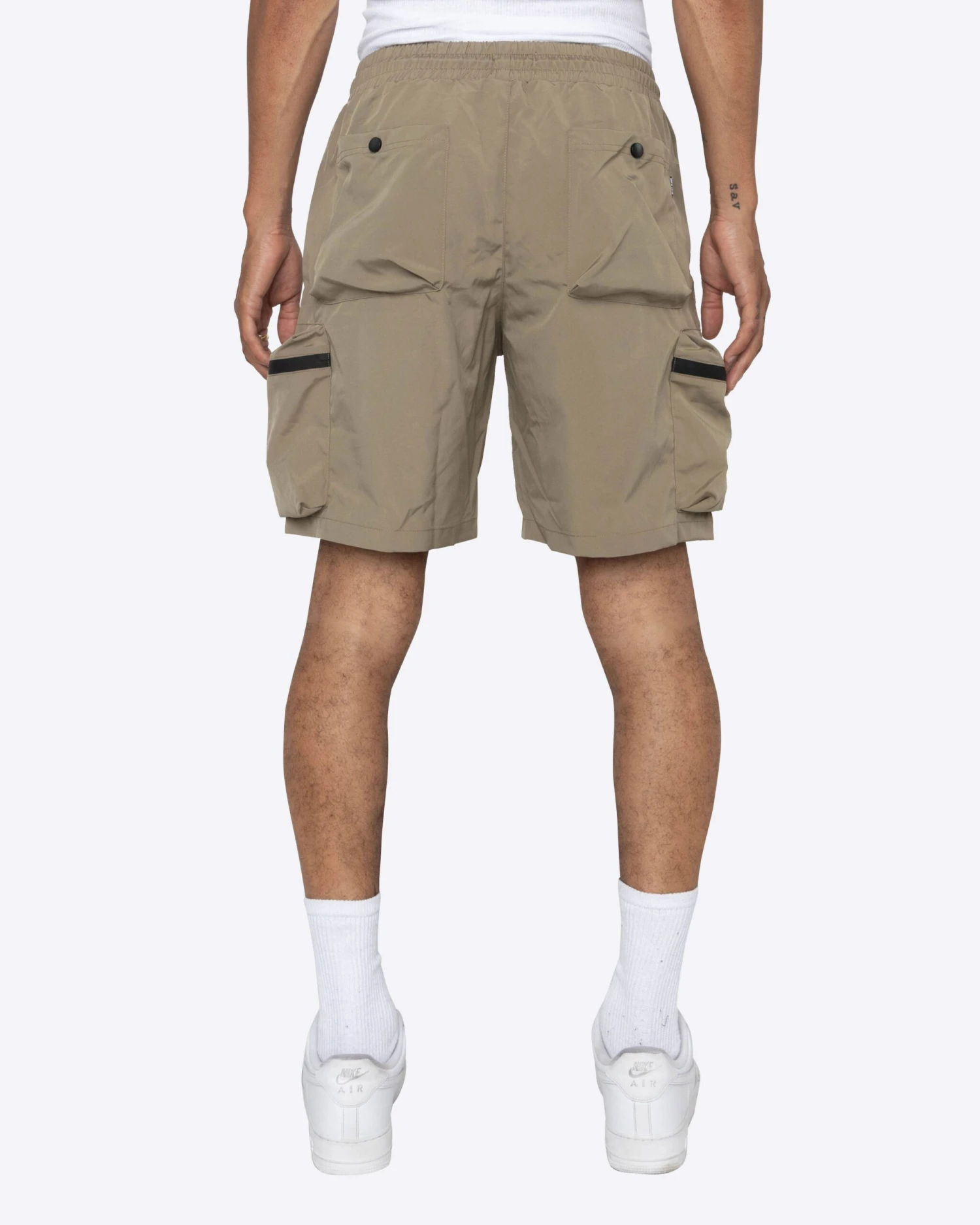 EPTM COMBAT CARGO SHORTS-JADE 4 EPTM COMBAT CARGO SHORTS-JADE - Image 4