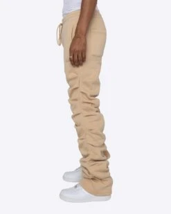 EPTM STACKED SWEATPANTS-KHAKI -EPTM JSP 8657