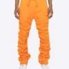 EPTM STACKED SWEATPANTS-ORANGE