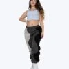 EPTM WOMEN X PASCAL WAVY SWEATPANTS-CHARCOAL