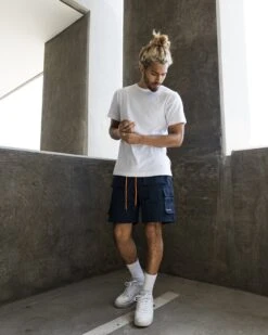 EPTM SNAP CARGO SHORTS-NAVY -EPTM JSP 8951