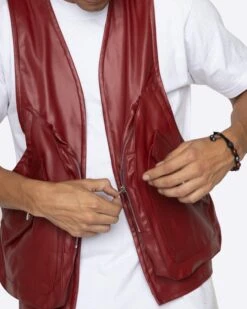 EPTM GOPACHI VEST HOLSTER-BURGUNDY -EPTM JSP 9036