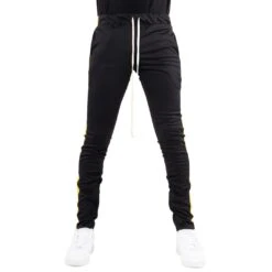 EPTM BLACK/YELLOW-Track Pants -EPTM JSP 9222