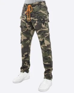EPTM CAMO SNAP CARGO PANTS-OG CAMO