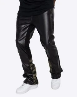 EPTM RAMBO FLARE PANTS-BLACK -EPTM JSP 9566