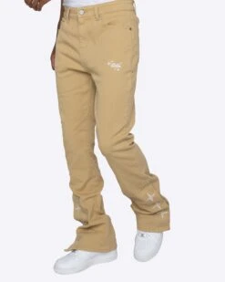 EPTM LUMI FLARE PANTS-KHAKI -EPTM Jun95