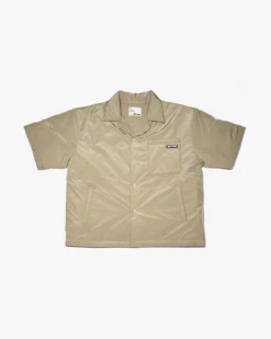 EPTM PUFFER SHIRT-KHAKI