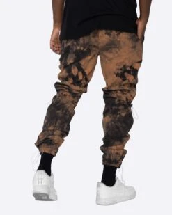 EPTM TIE DYE HYPER TRACK PANTS-BROWN -EPTM LessThan1918 2