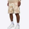 EPTM PUFFY SHORTS-KHAKI