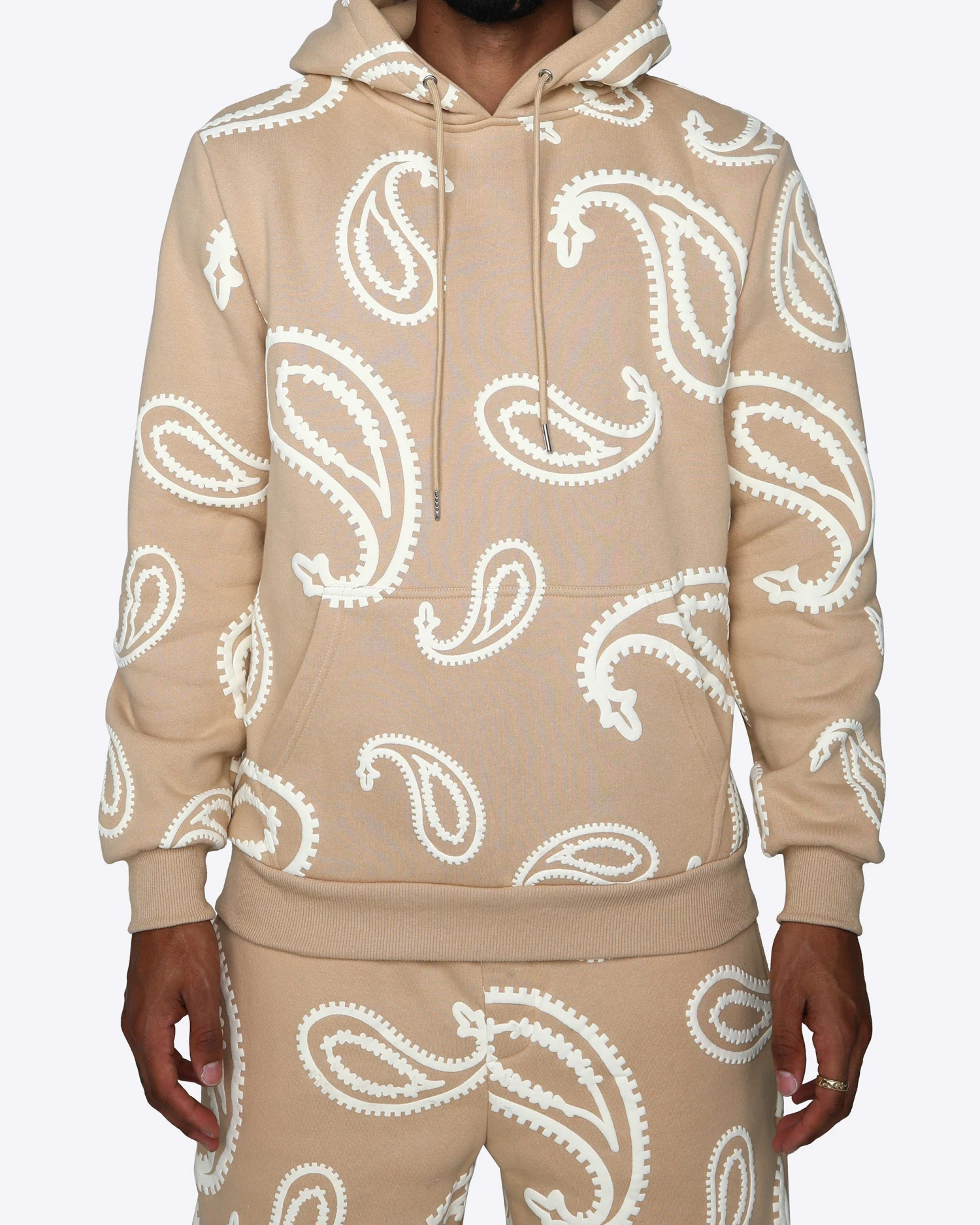 EPTM PUFFY HOODIE-KHAKI 2 EPTM PUFFY HOODIE-KHAKI - Image 2