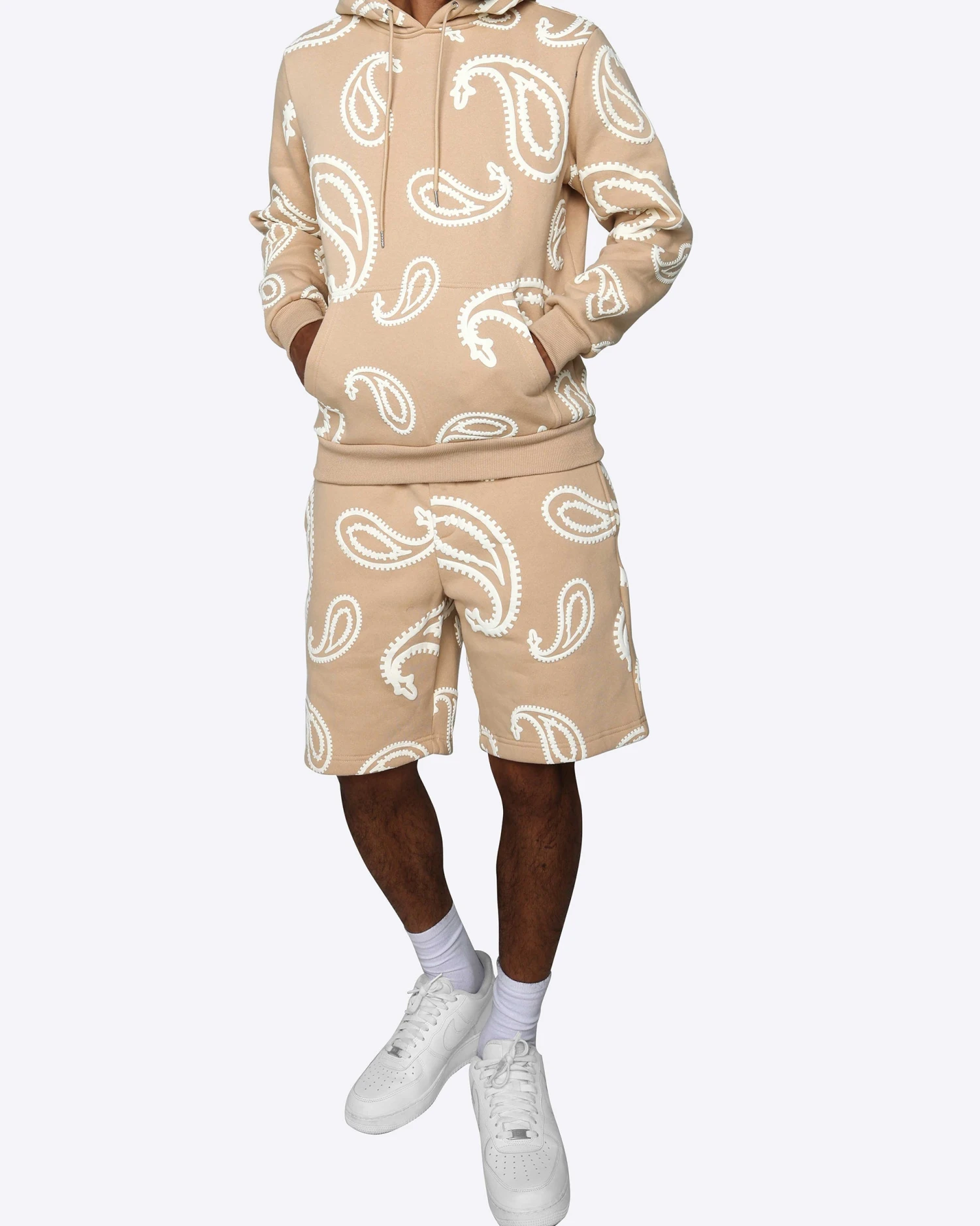 EPTM PUFFY HOODIE-KHAKI 3 EPTM PUFFY HOODIE-KHAKI - Image 3