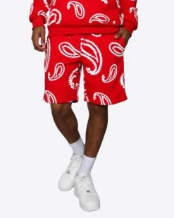 EPTM PUFFY SHORTS-RED