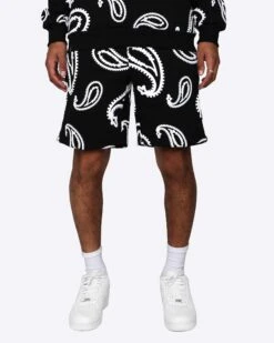 EPTM PUFFY SHORTS-BLACK