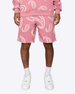 EPTM PUFFY SHORTS-PINK