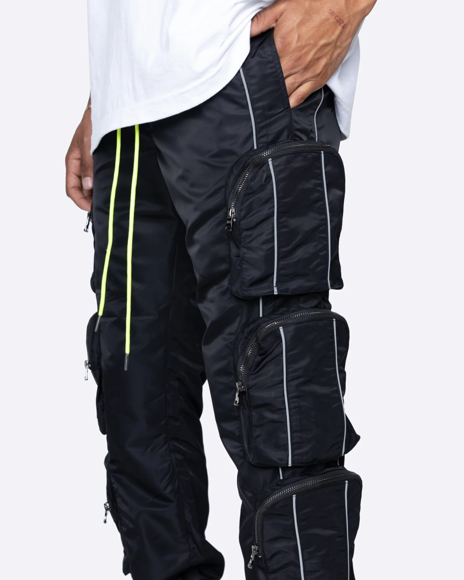 EPTM 3M TRIPLE CARGO PANTS-BLACK 2 EPTM 3M TRIPLE CARGO PANTS-BLACK - Image 2