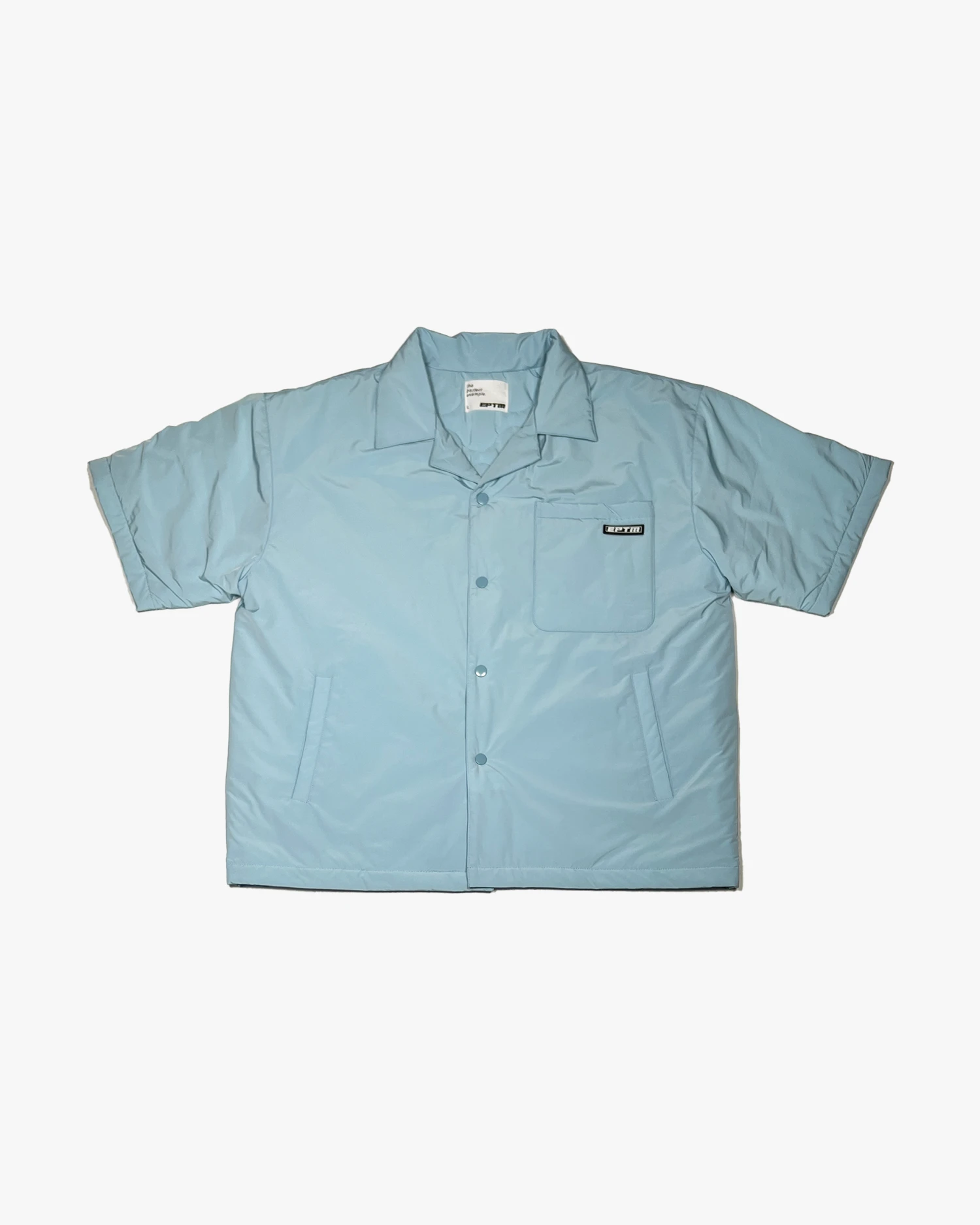 EPTM PUFFER SHIRT-SKY BLUE 1 EPTM PUFFER SHIRT-SKY BLUE