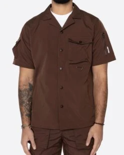 EPTM SNAP BUTTON SHIRT-BROWN 8 EPTM SNAP BUTTON SHIRT-BROWN -EPTM Snap31