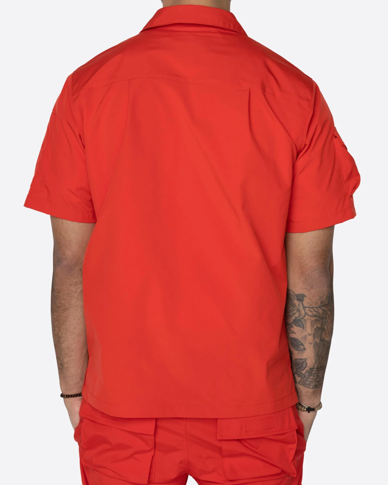 EPTM SNAP BUTTON SHIRT-RED 4 EPTM SNAP BUTTON SHIRT-RED - Image 4