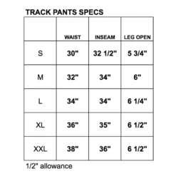 EPTM TRACK PANTS-BLUE/ORANGE -EPTM TRACK PANTS SPECS 7ffc3c3a 997e 4650 b87c d402e9197842
