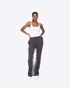 EPTM WOMEN S&D SWEATPANTS-CHARCOAL