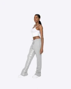 EPTM WOMEN S&D SWEATPANTS-HEATHER GREY -EPTM WomensEcom 24