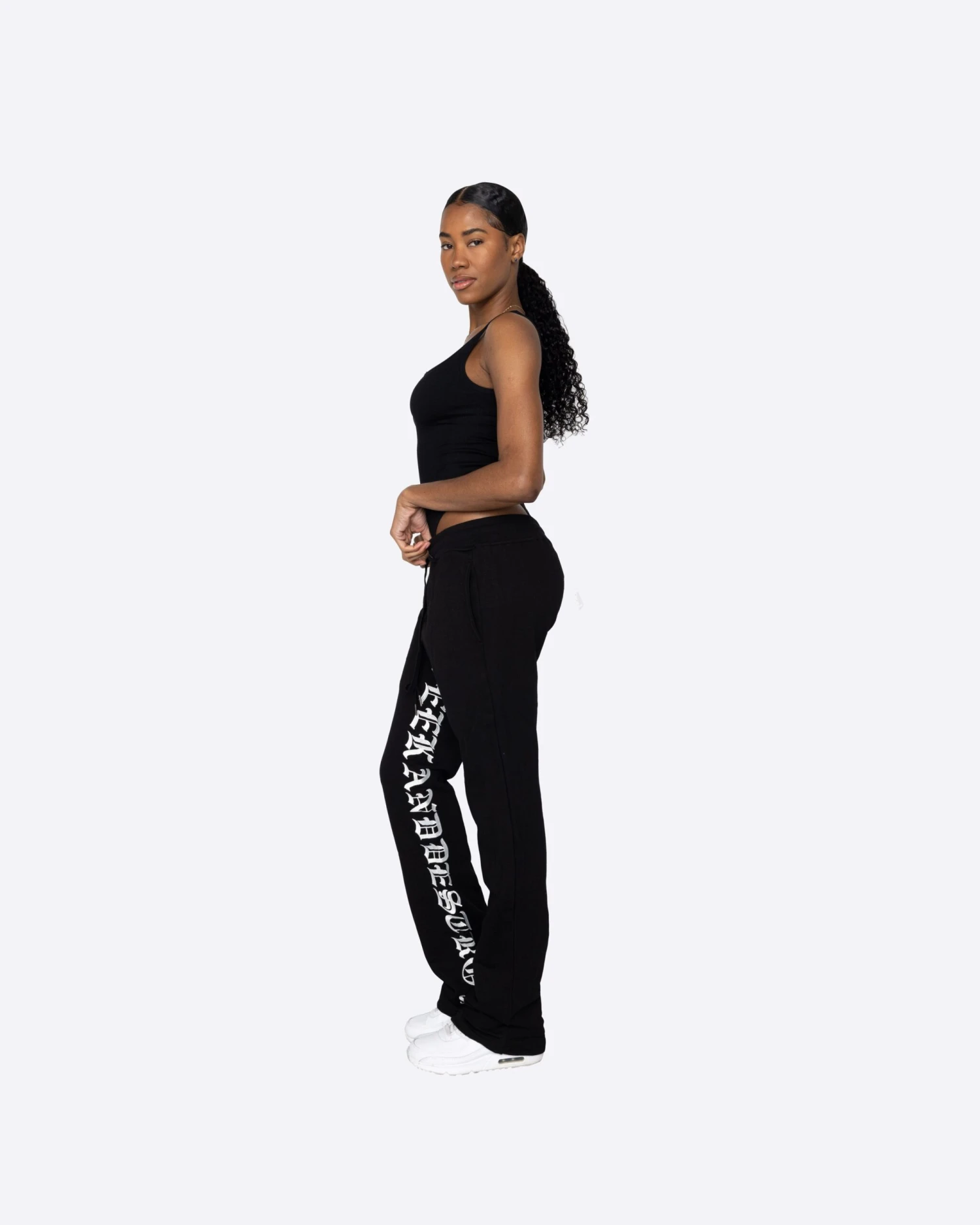 EPTM WOMEN S&D SWEATPANTS-BLACK 2 EPTM WOMEN S&D SWEATPANTS-BLACK - Image 2
